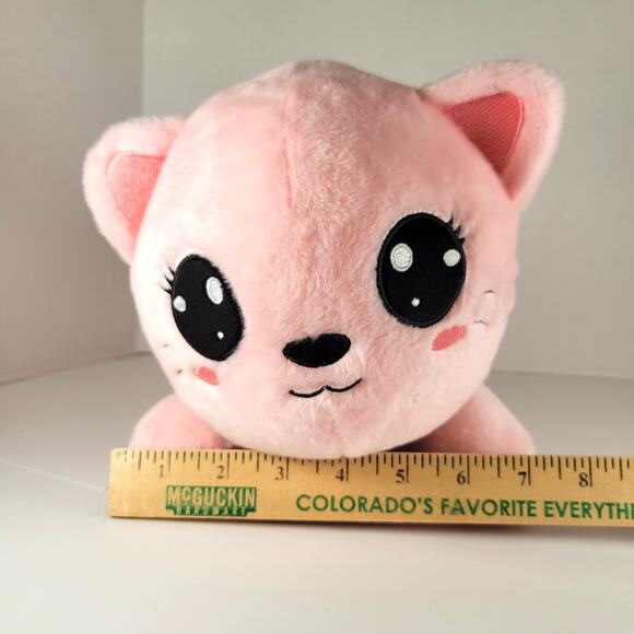 InquisitorMaster Miss Misa Pink Cat Plush 15" 2020 Juniper Stuffed Animal - Picture 6 of 16